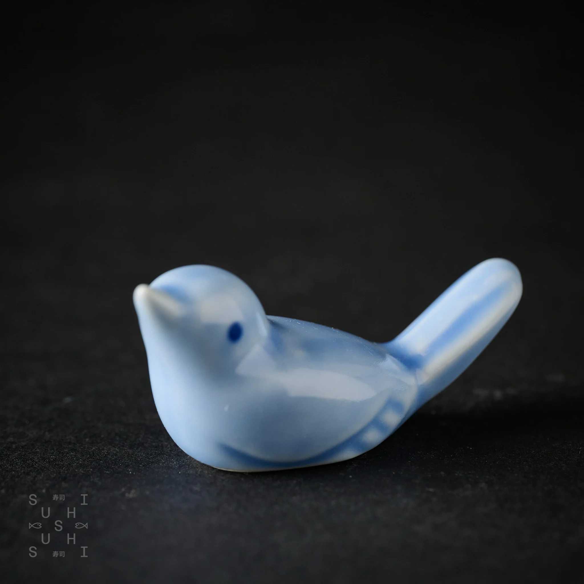 Saikai Blue Bird Chopstick Rest