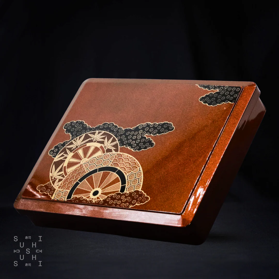 Yasuragi, Bronze Luxury Bento Box (5-Section), 310mm