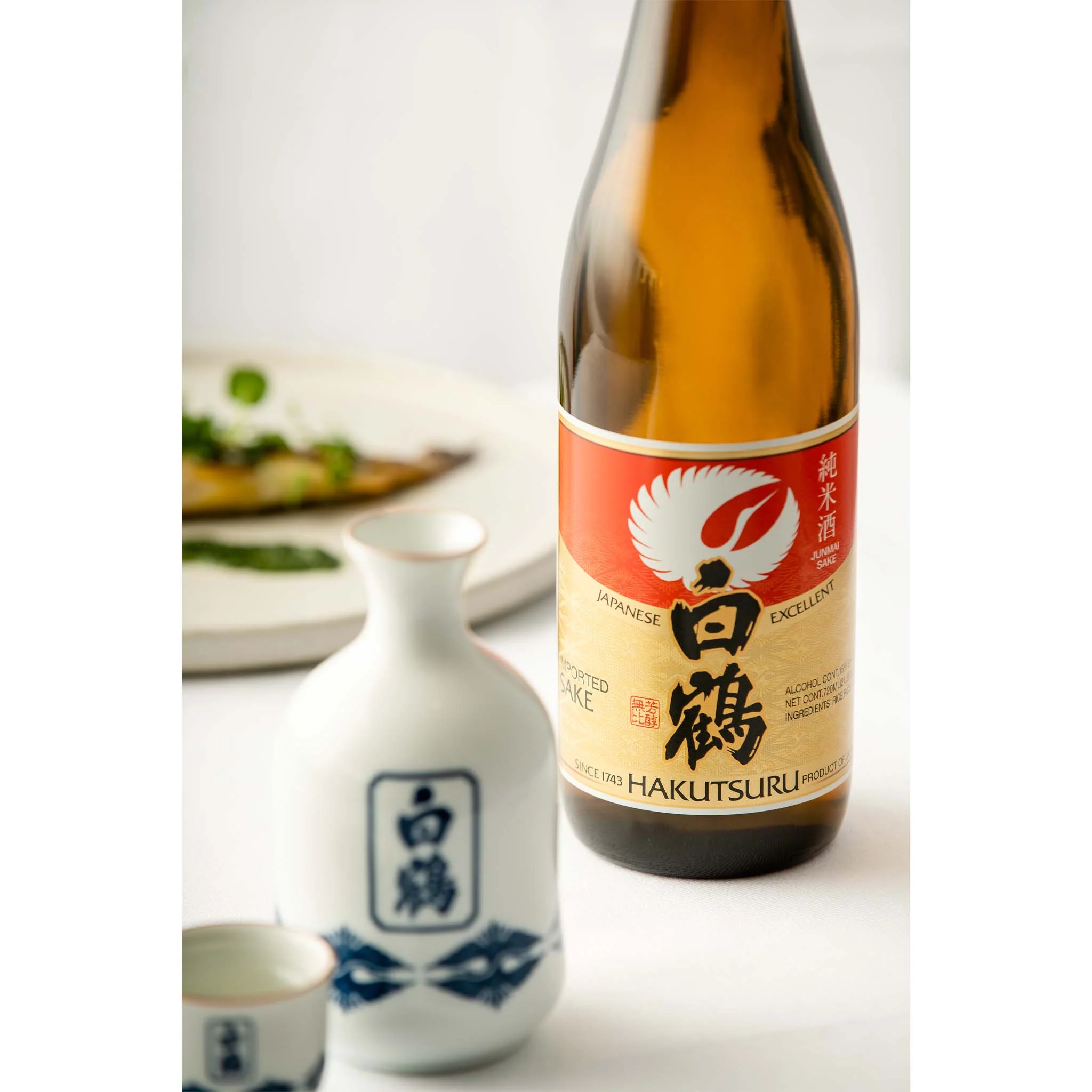 HAKUTSURU - Excellent Junmai Sake 720ml - Image 5