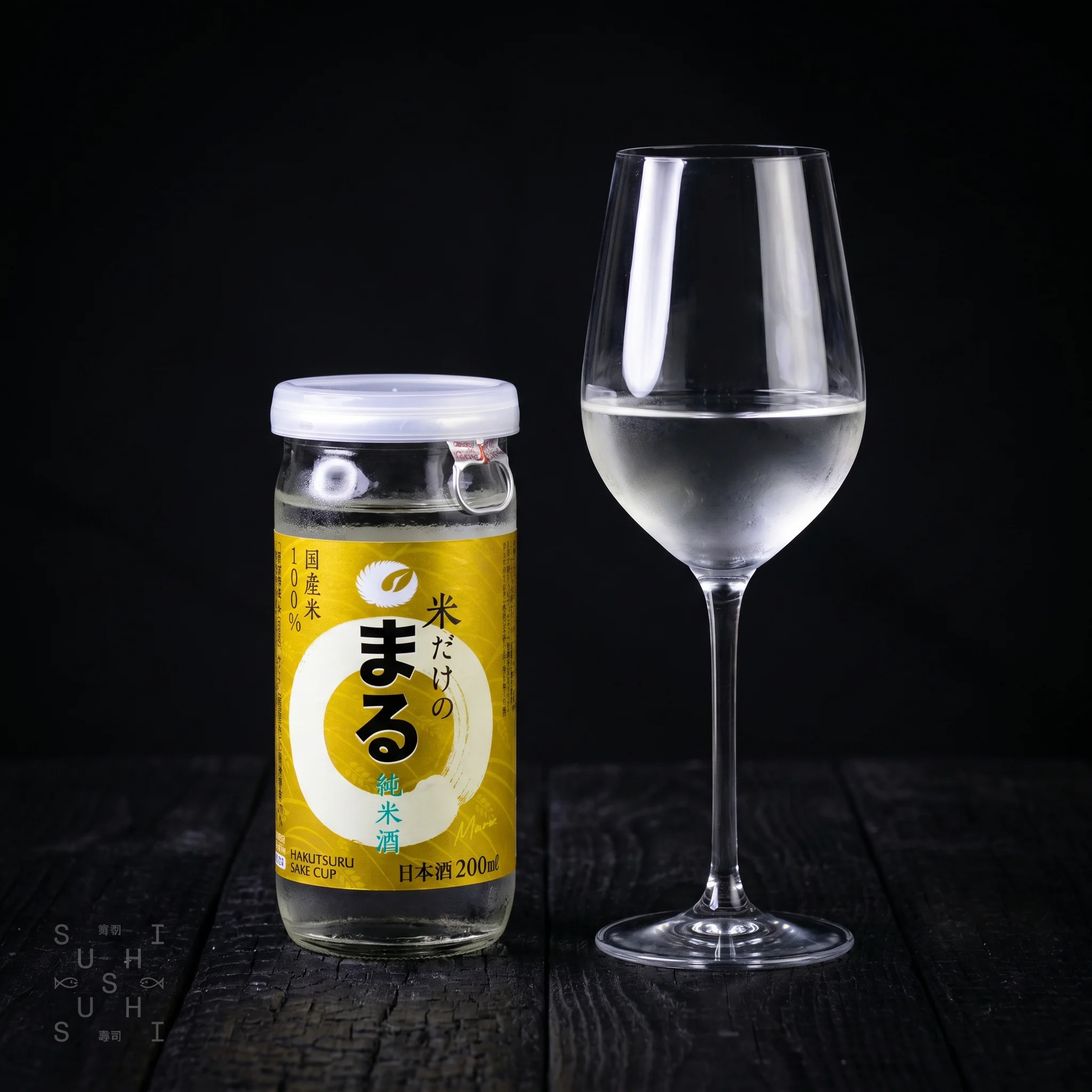Hakutsuru, Maru Junmai Cup Sake, 200ml