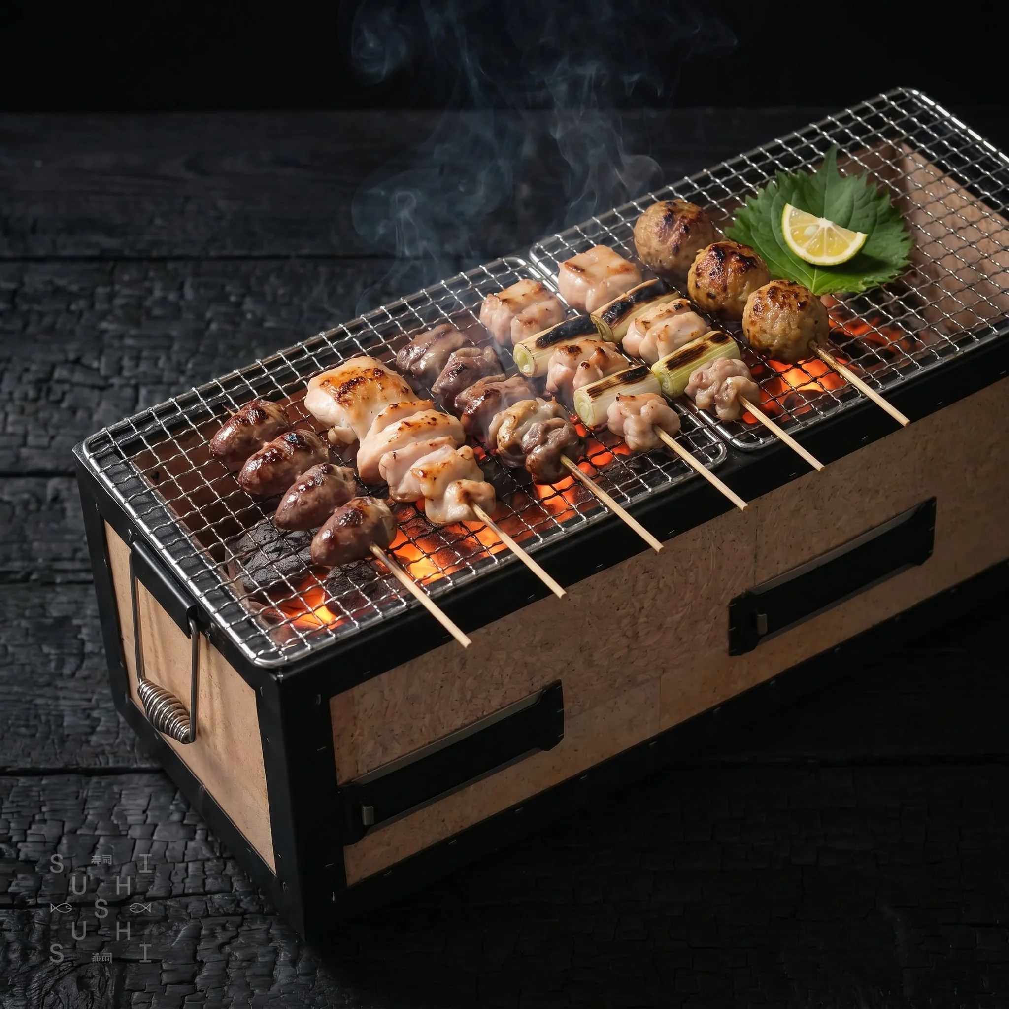 Shokunin, Large Japanese Charcoal Konro Grill, 540mm - Image 4