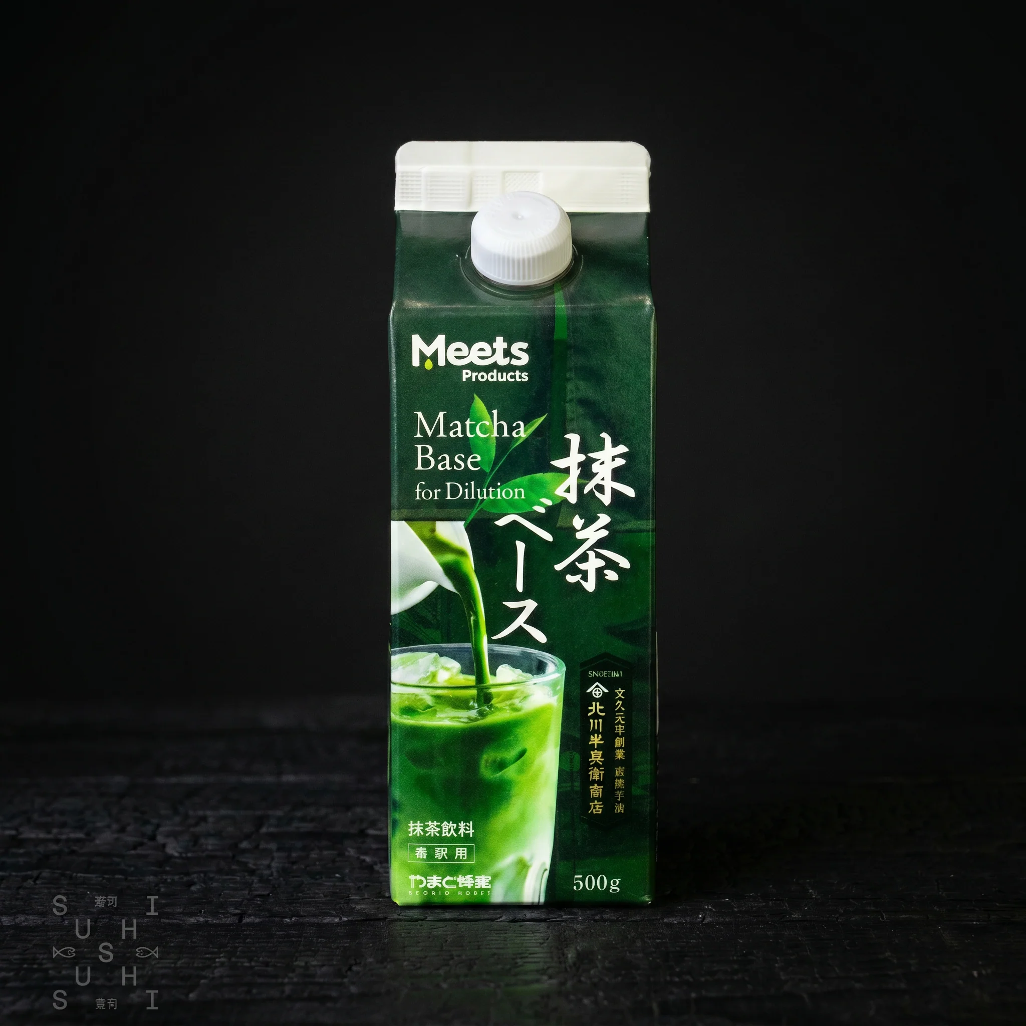 Meets, Matcha Latte Concentrate, 500g