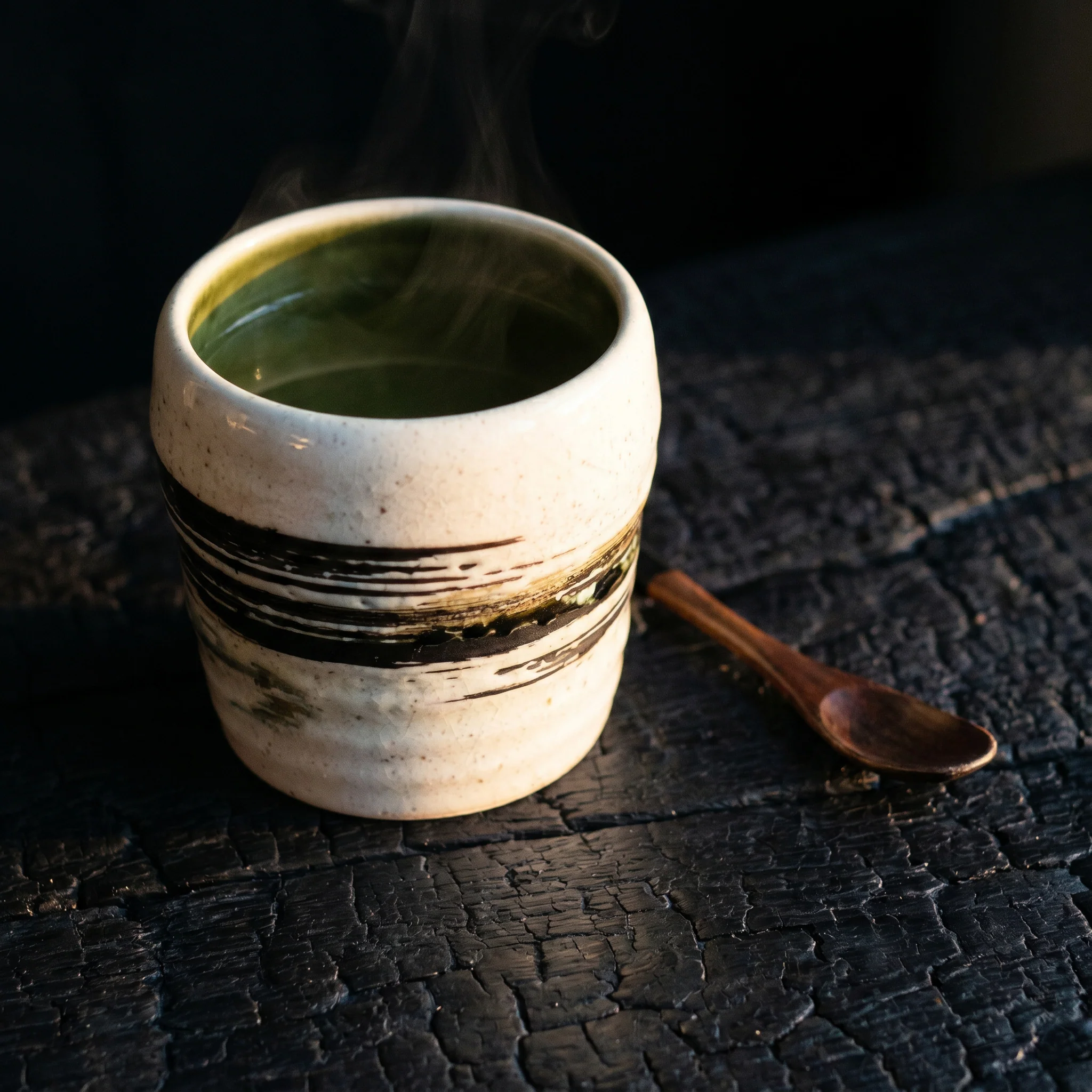 Rustic Cup, White - Image 2