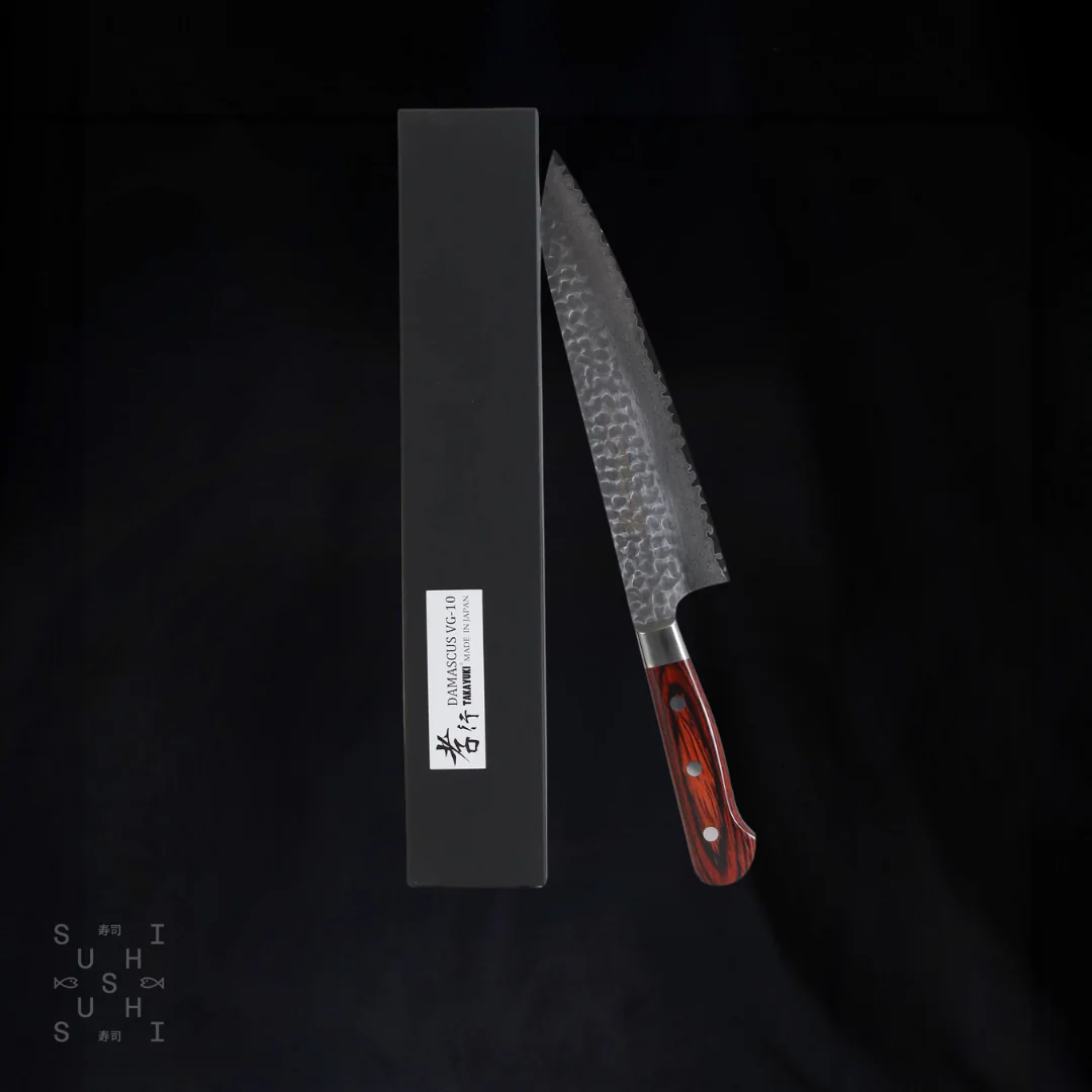 Sakai Takayuki 33 Layered Damascus Chefs Knife 180mm