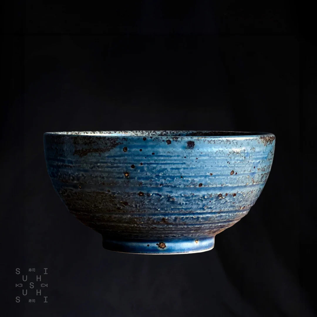 Showa Bowl, Blue, 17cm
