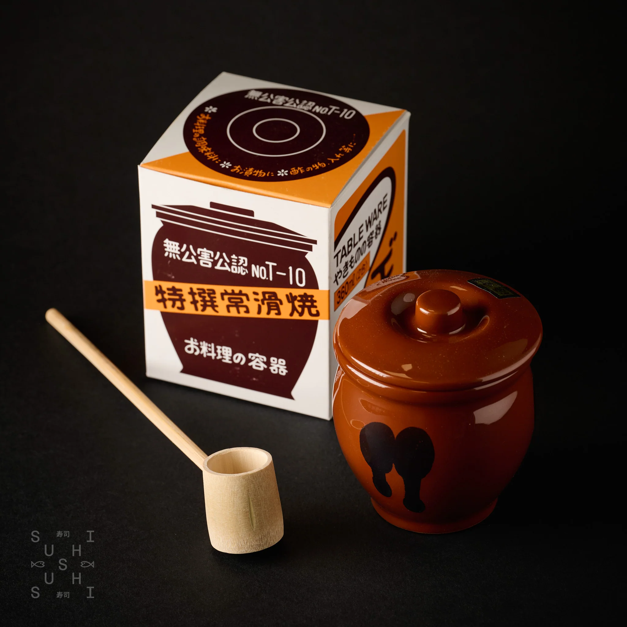Tare Pot & Spoon 360ml/22ml