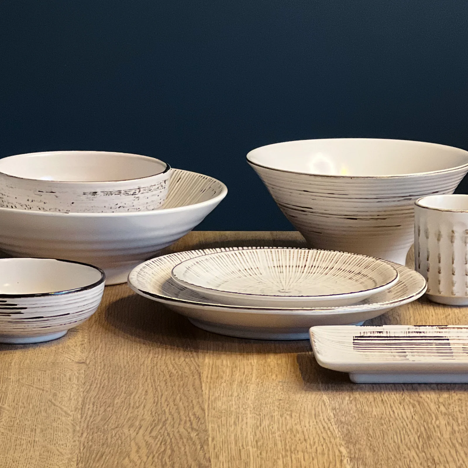 Showa Ramen Bowl, White, 20cm - Image 3