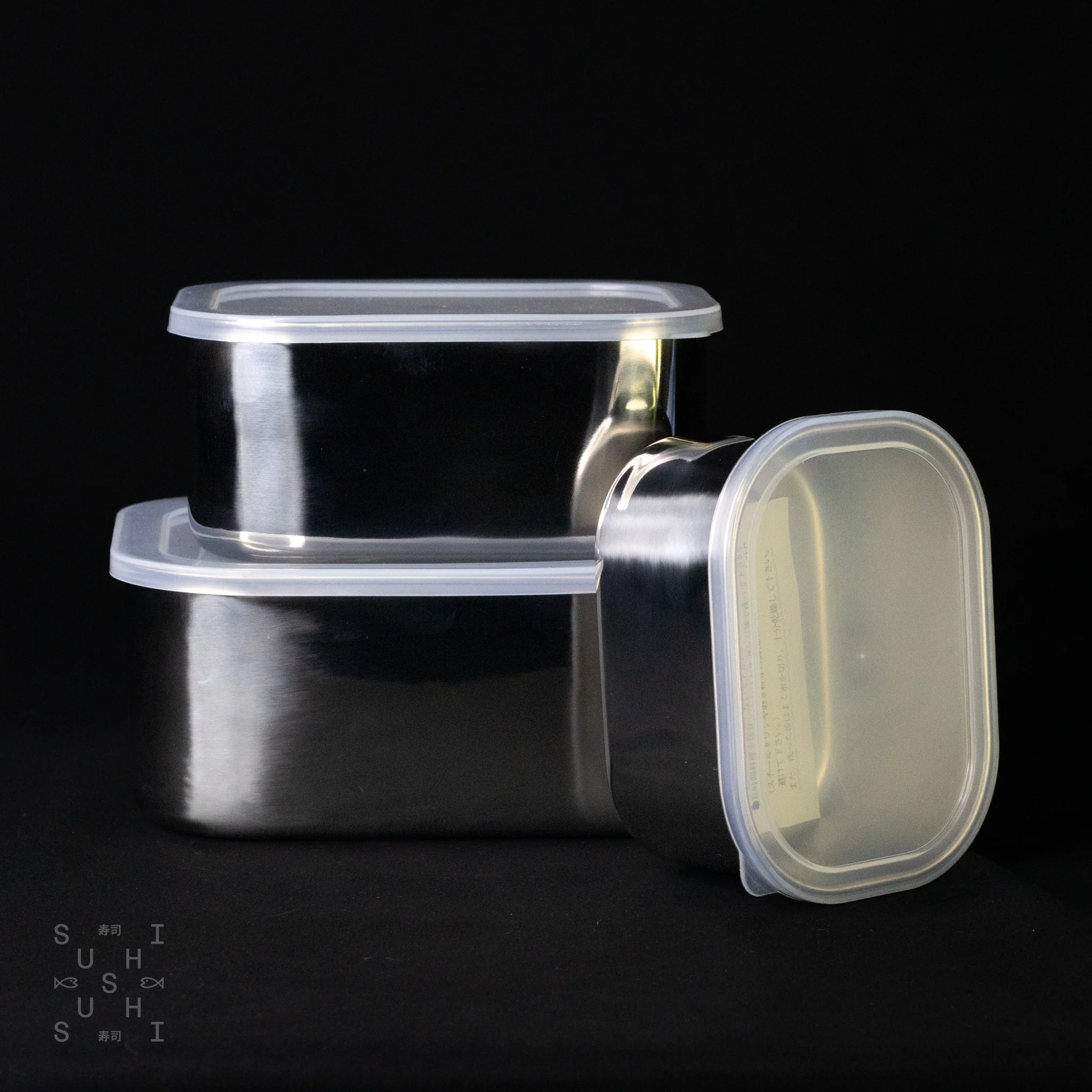 Yakumi Storage Containers with lid 570ml (125x95x63mm)
